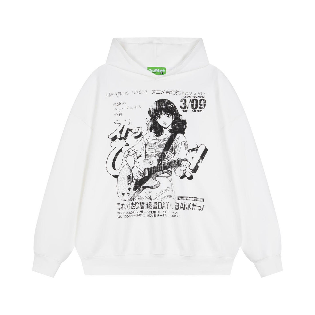 Vintage anime Girls' Hoodie Loose Hoodie