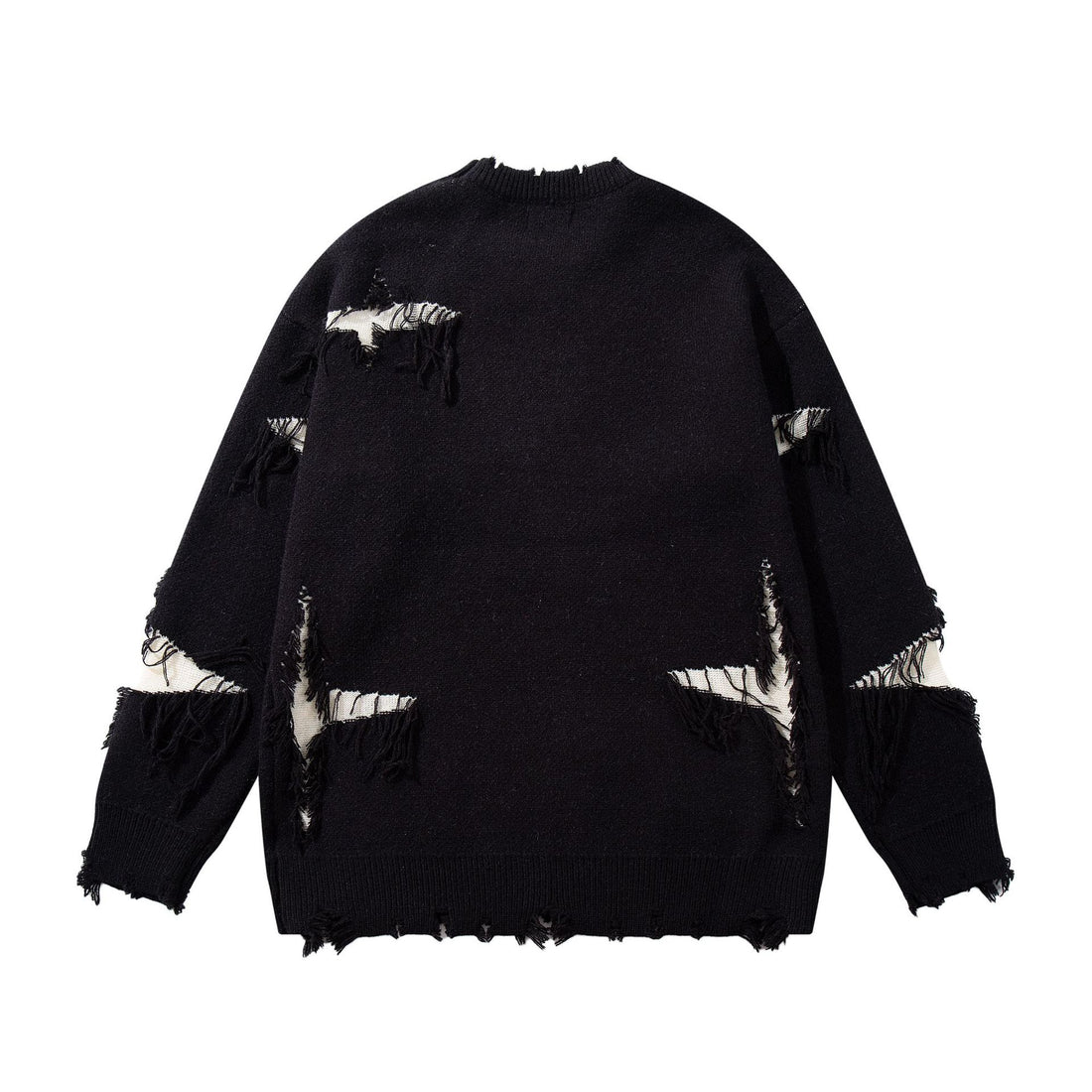 Broken and sliced skull sweater